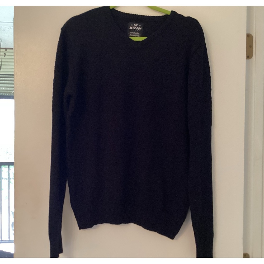 Men’s X-RAY Brand Black Sweater